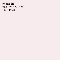 #F8EBEE - Fair Pink Color Image